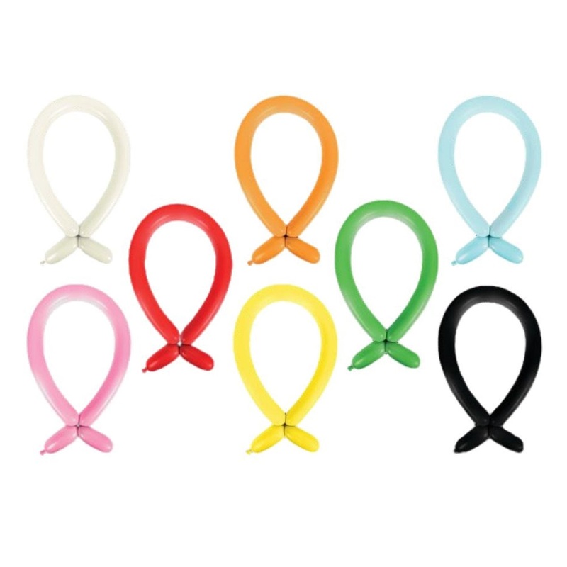 Qualatex Long Modelling Balloons - 1.52m - Pack of 100