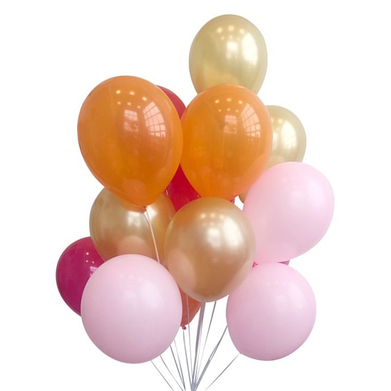 Flamingo Balloon Mix - Pack Of 38