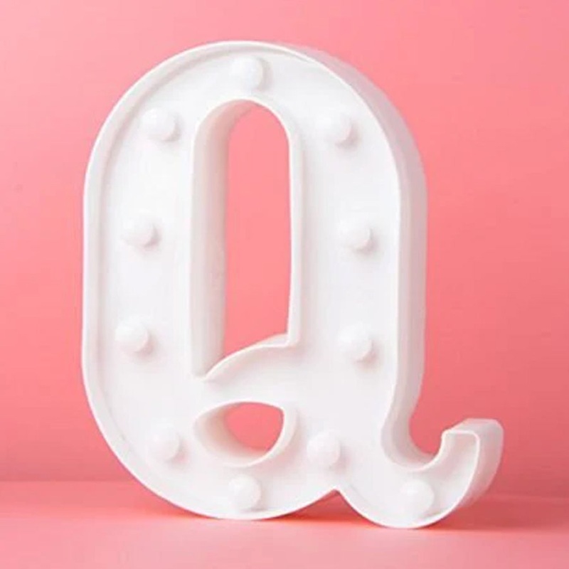Led Letter Light - Q