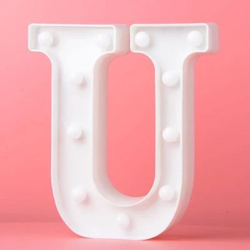 Led Letter Light - U