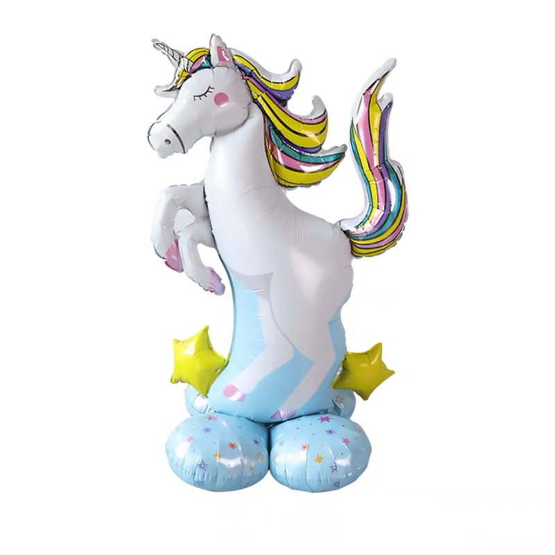 Standing Unicorn Air-filled Foil Balloon 48in