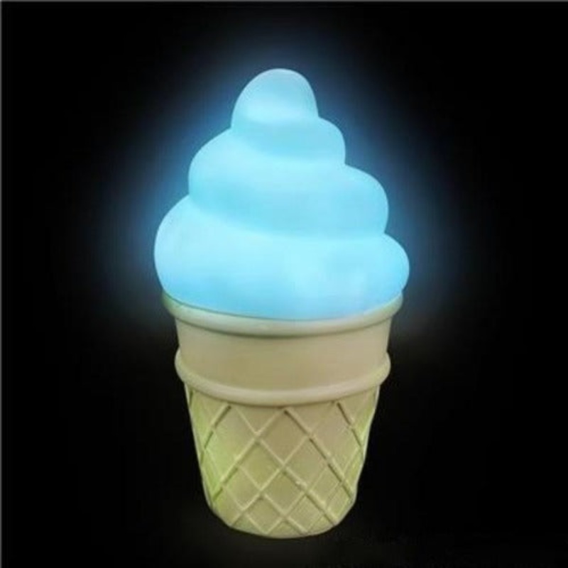 5.5 Inch Ice Cream Cone LED Tap Lamp