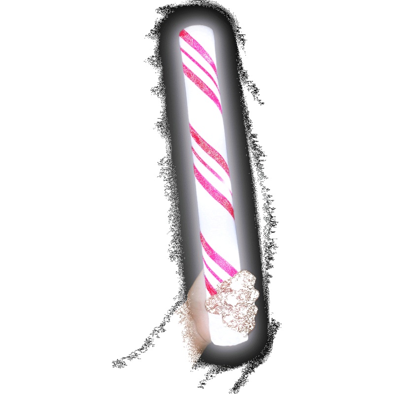 LED Light Up 16" Christmas Candy Cane Foam Stick Cheer Baton