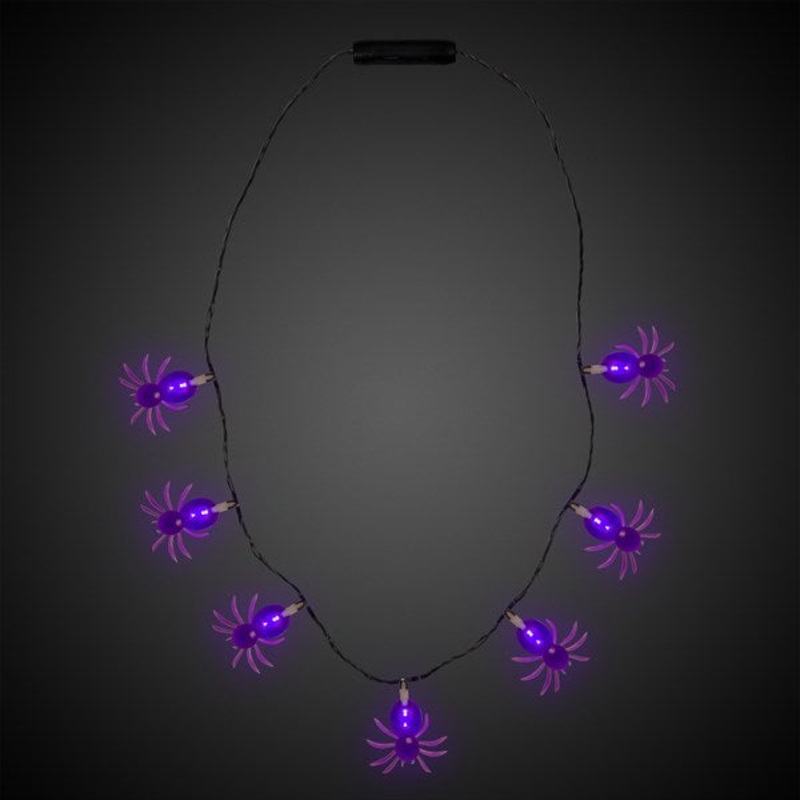 Spider LED Light Up Necklace