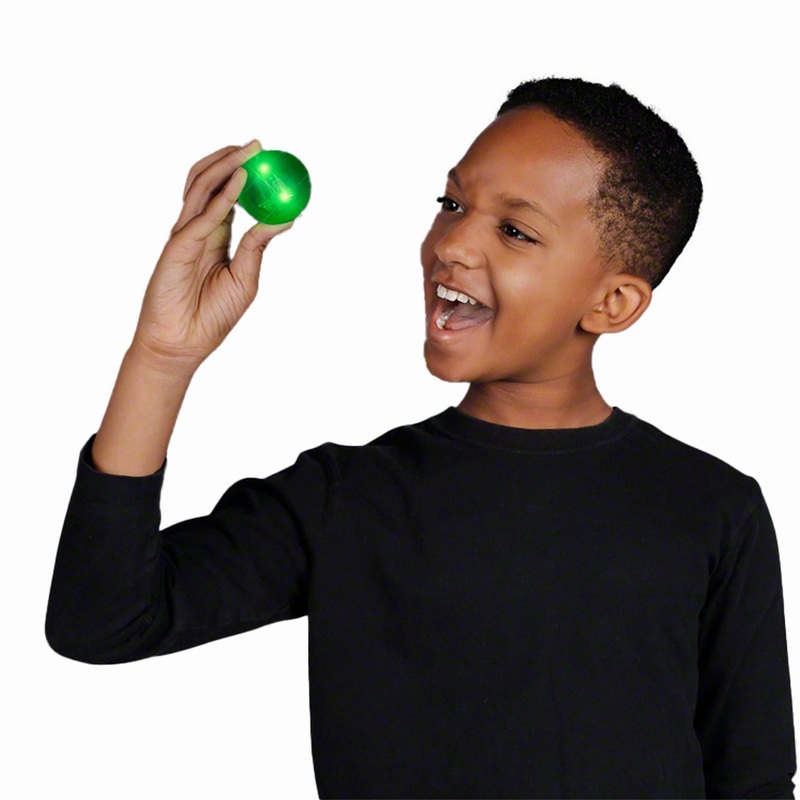 1.8" Green LED Impact Activated Bounce Ball