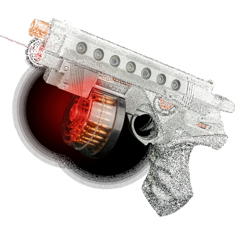 LED Laser Hand Gun