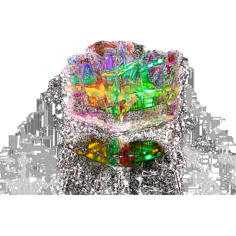 LED Light Up 10.5 Oz Whiskey Ice Cup - Multi Color