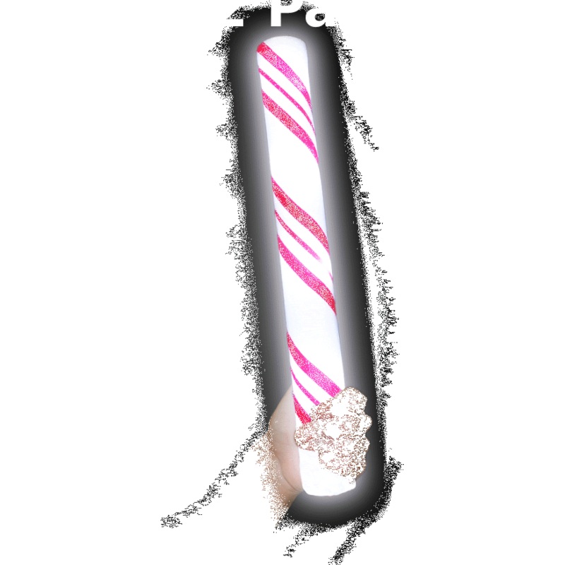 LED Light Up 16" Christmas Flashing Candy Cane Foam Sticks - Pack of 2