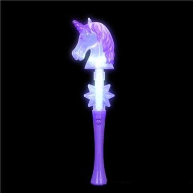 LED Light Up 15 Unicorn Wand With Sound