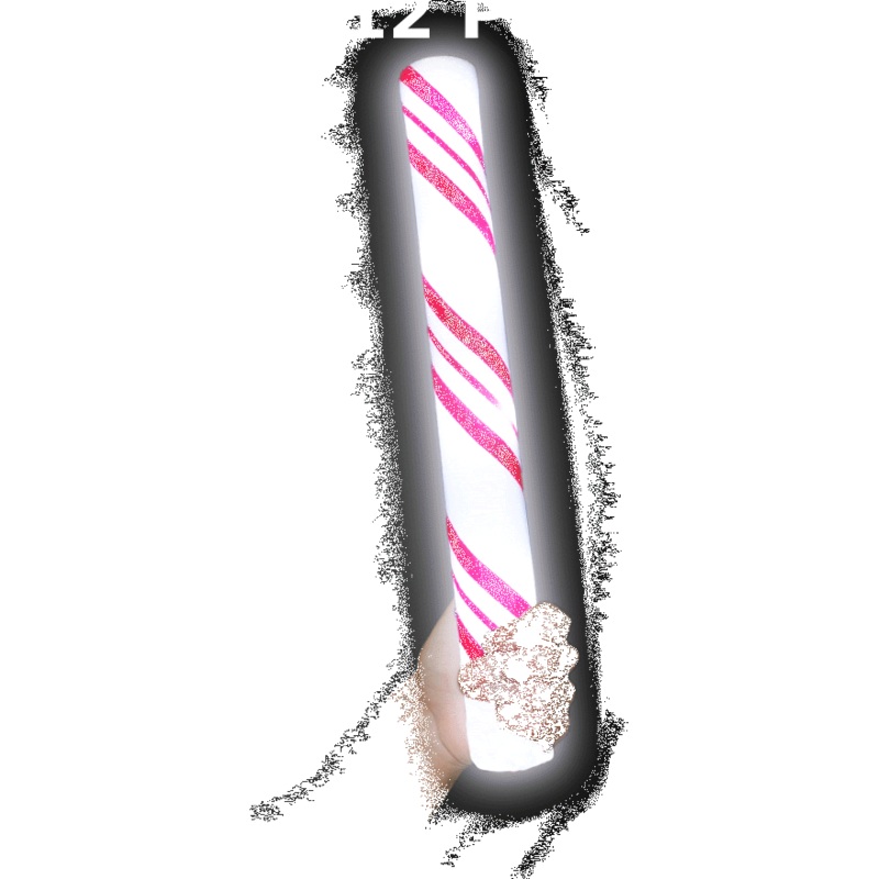 LED Light Up 16" Christmas Candy Cane Foam Sticks - Pack of 12