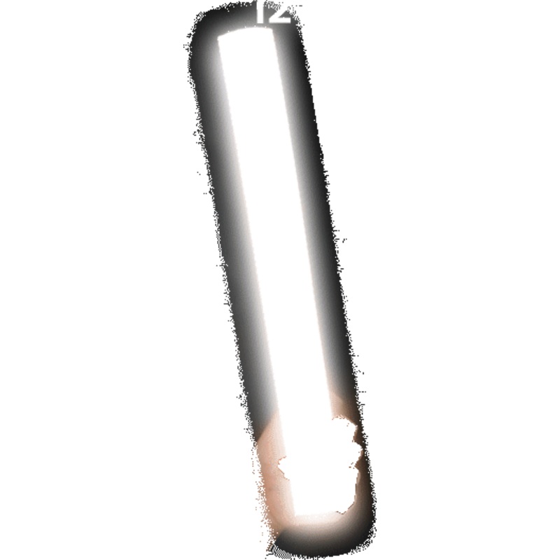 LED Light Up 16 Inch White Foam Stick Batons - Pack of 12 Sticks
