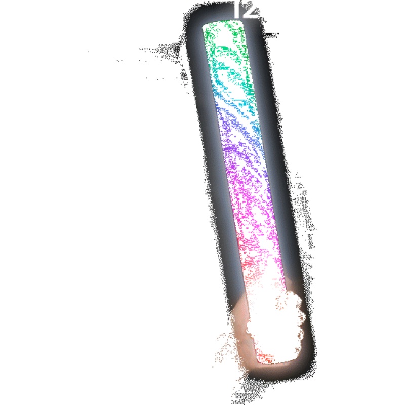LED Light Up 18 Inch Multicolor Foam Stick Batons - Pack of 12 Sticks