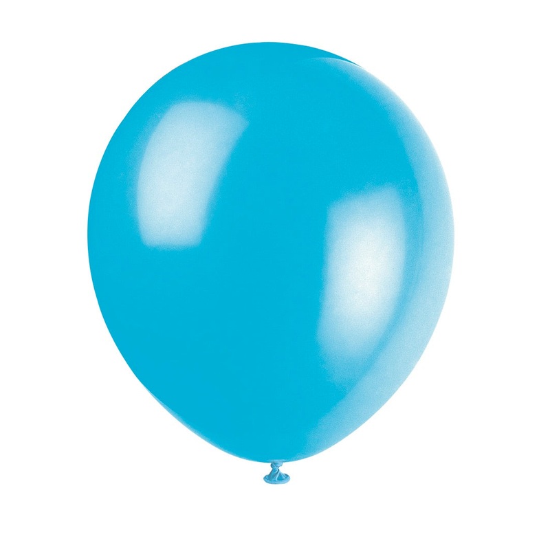 12in Packaged Latex Balloons 72ct - Teal