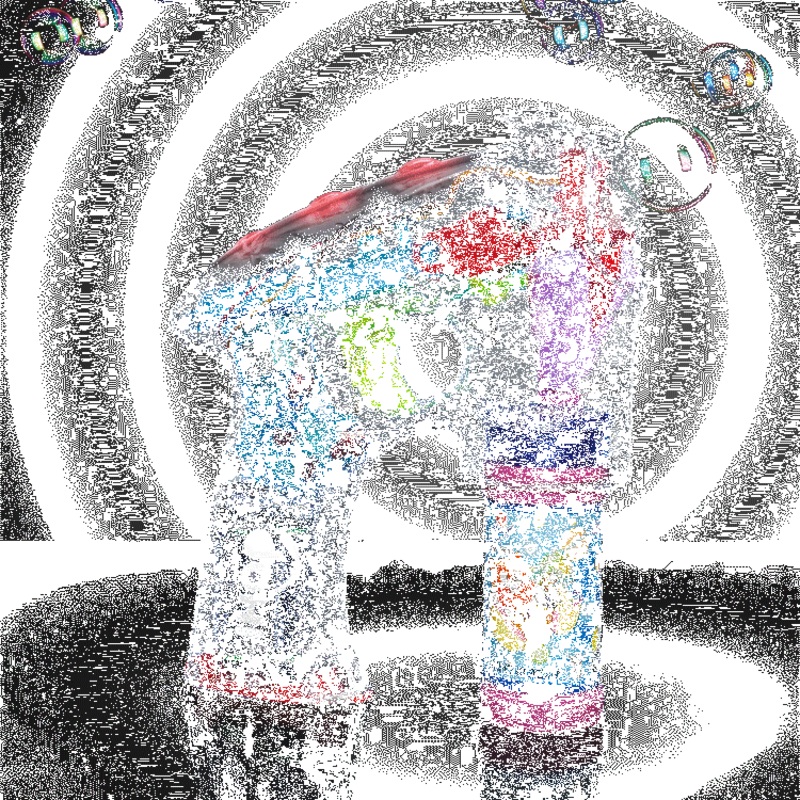 LED Bubble Fun Bubble Gun