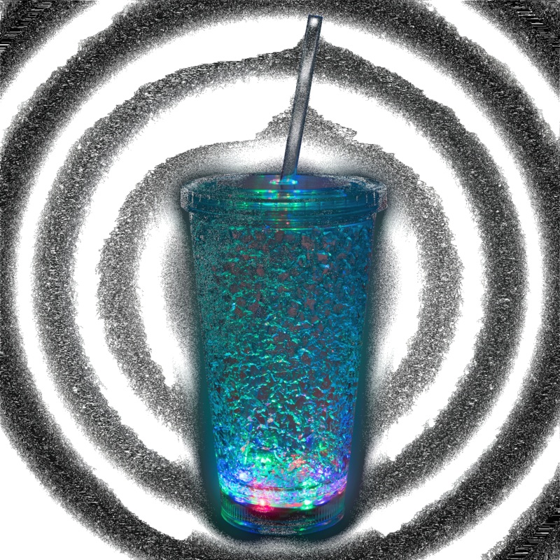 LED Crystal 16 oz. Tumbler