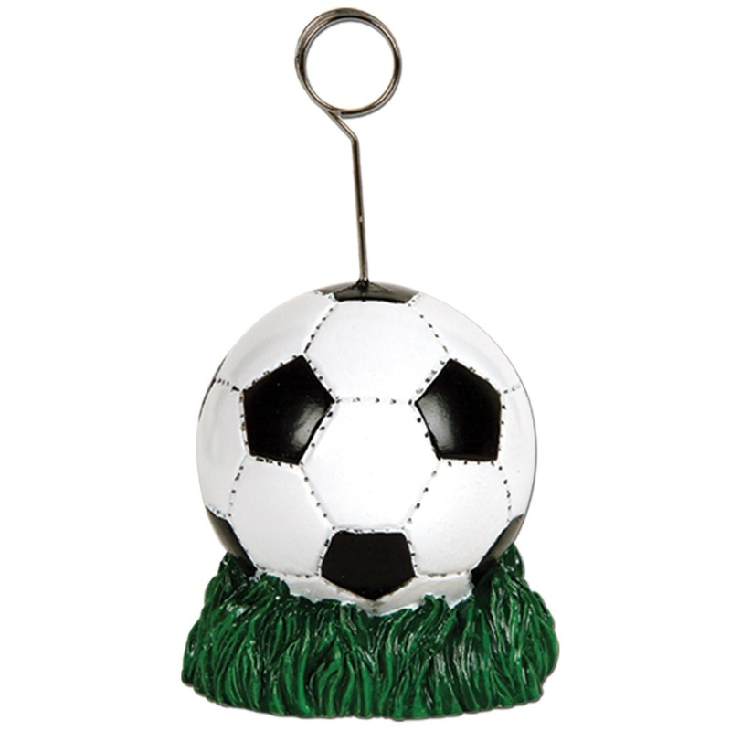 6 Pack Beistle Soccer Ball Party Photo/Balloon Holder