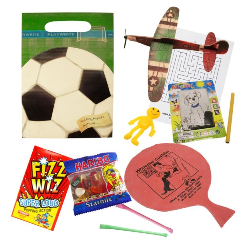 Boys Football Pre-filled Party Bags