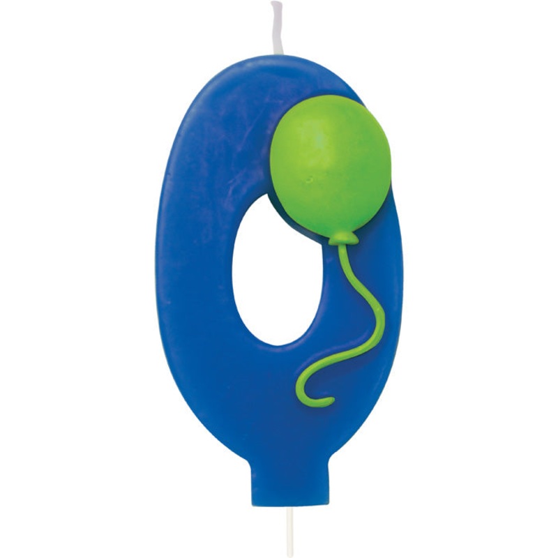 Bulk Pack of 3 #0 Balloons Candles