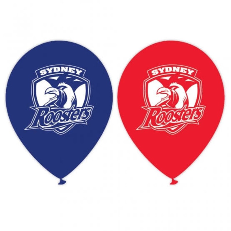 Roosters Printed Balloons (10 pack)