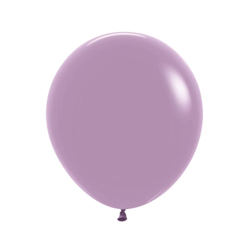SEMPERTEX PASTEL DUSK LAVENDER 45CM LATEX BALLOONS (PACK OF 6)