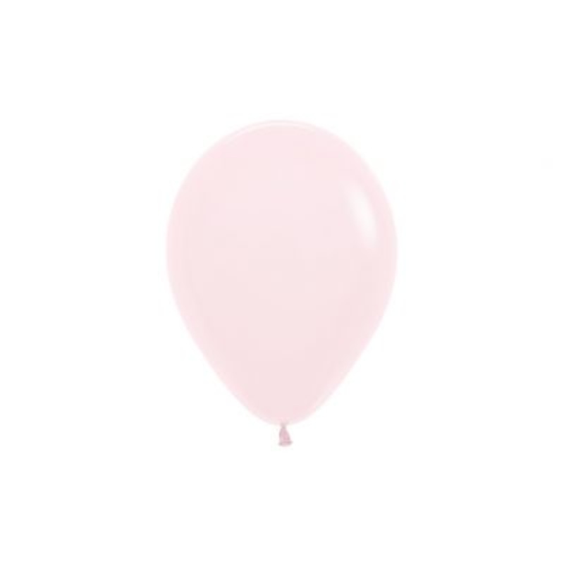 SEMPERTEX PASTEL MATTE PINK 30CM LATEX BALLOONS (PACK OF 25)