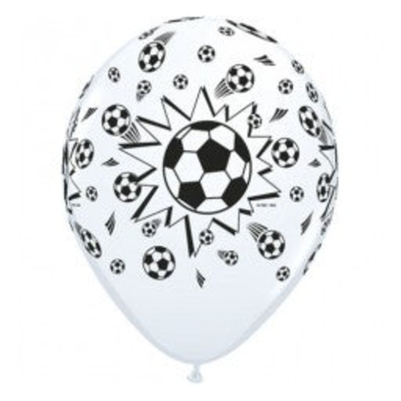 Soccer Ball Printed Balloons (5 pack)
