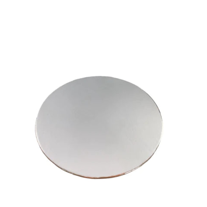 Aluminium foiled Cake Board Round 6" 50pk