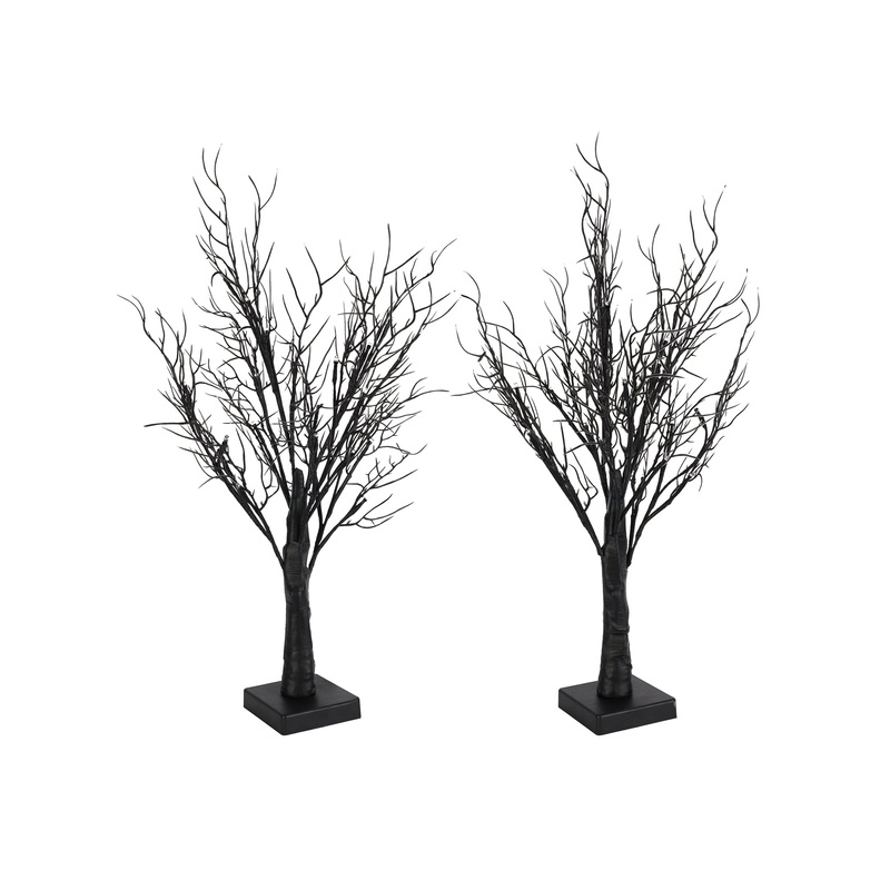 Black Tree with LED Lights, Assortment, 1 Count
