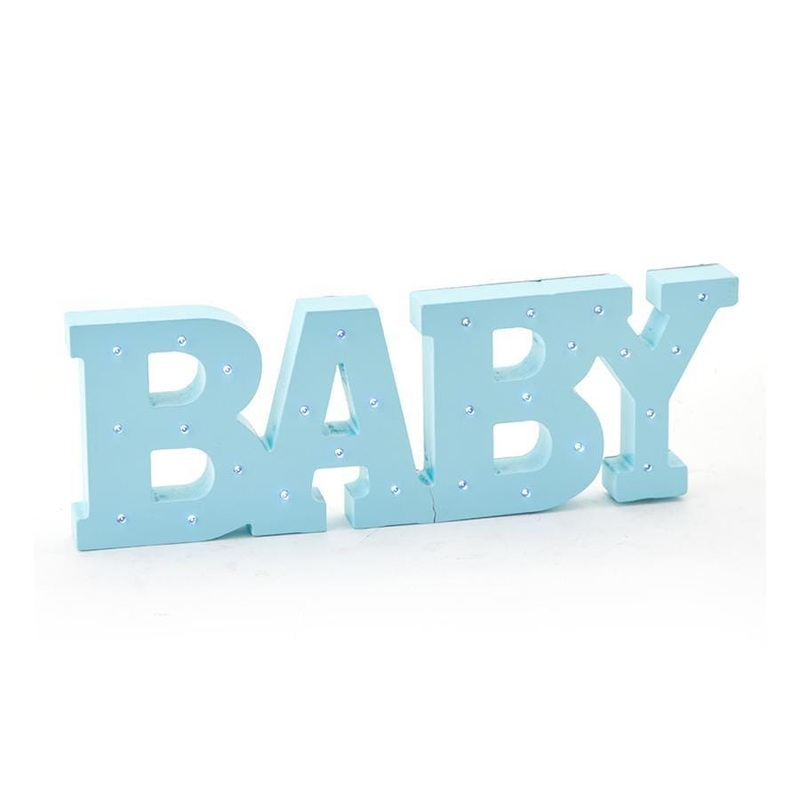 Blue baby LED decoration