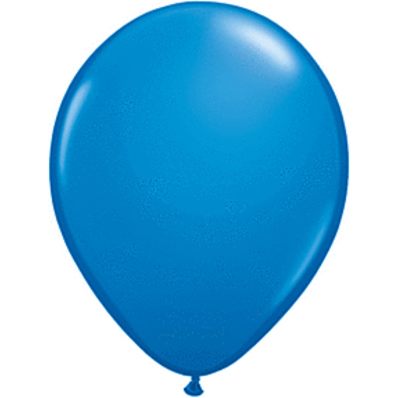 Dark Blue 11 inch Qualatex Profesional Quality Latex Balloon 100 count package