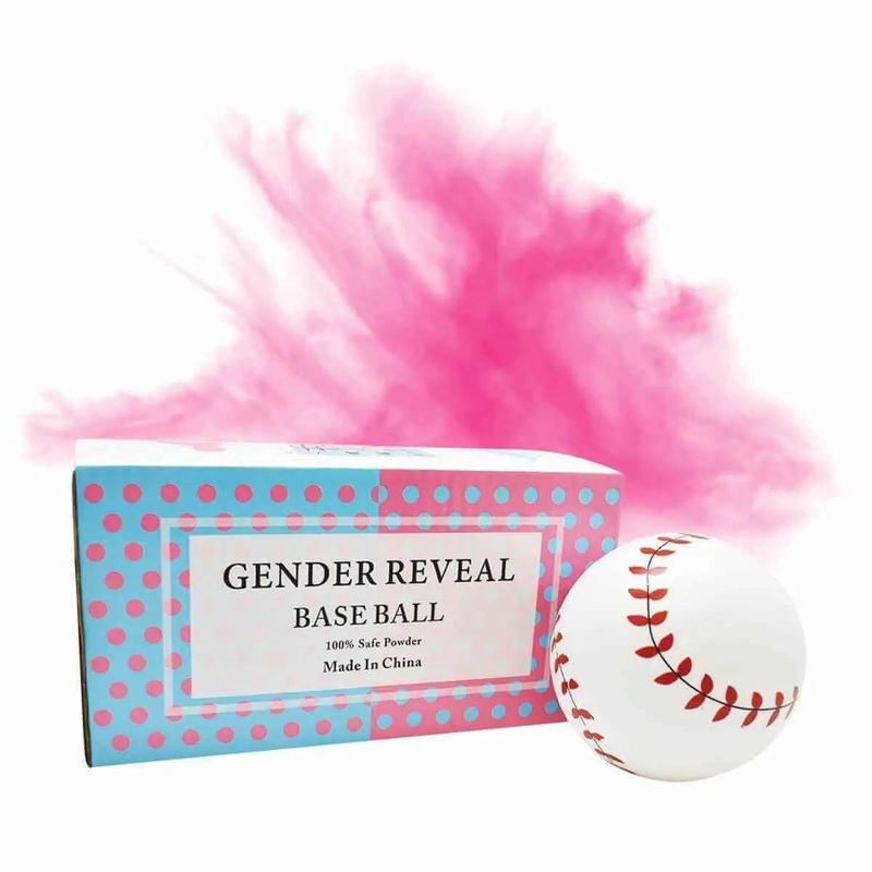 Gender Reveal - Pink Powder-Filled Baseball