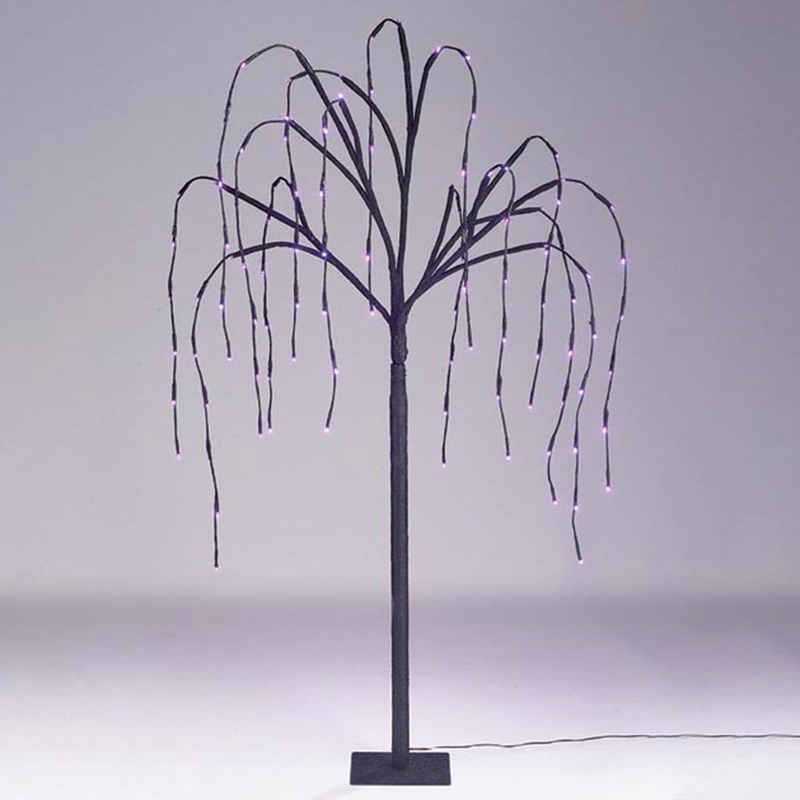 Orange & Purple Tree with LED