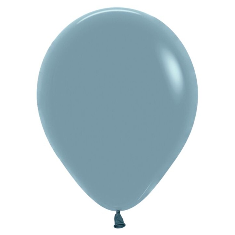 Pastel Dusk Blue 5 inch betallatex Profesional Quality Latex Balloon 100 count package