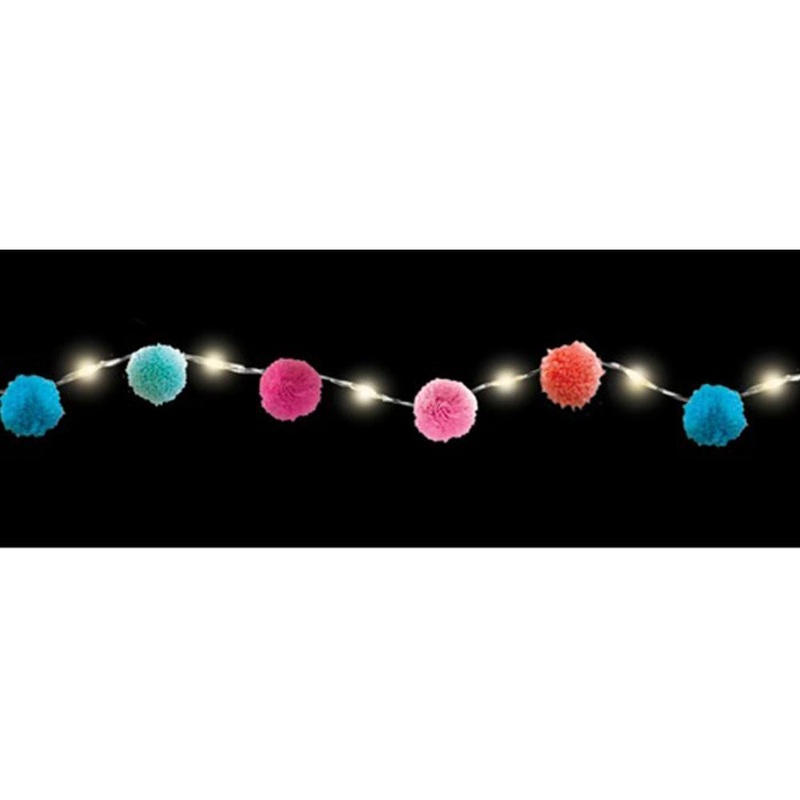 Pom Pom LED String Lights Decoration
