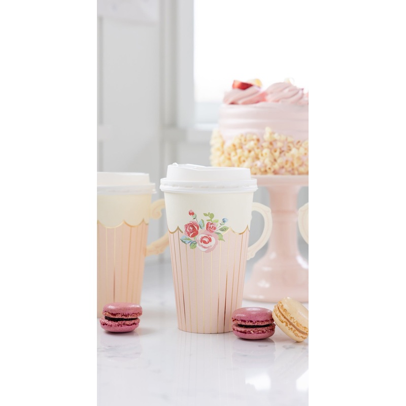 Tea Party Handled Paper Cups
