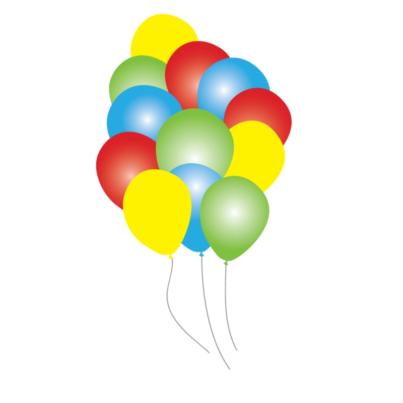 Circus Time Balloons Party pack 16