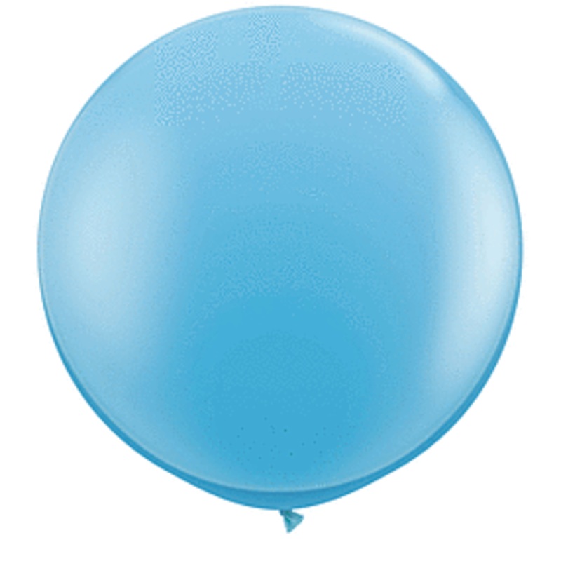 Pale Blue 3 ft  Qualatex Professional Quality Latex Balloon 2 count package