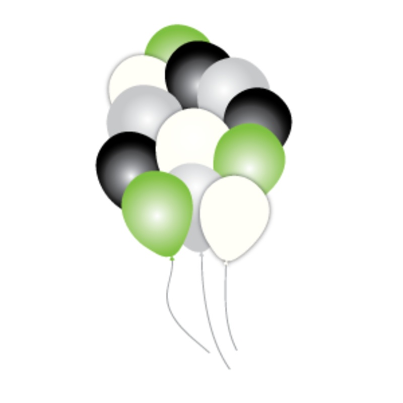Soccer Fanatics Balloons Party pack 16