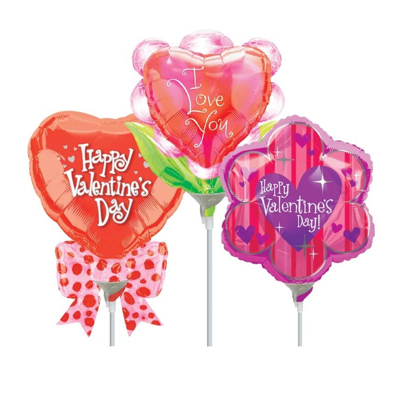 Airfilled Valentine Assortment 14" Balloon (12 count)