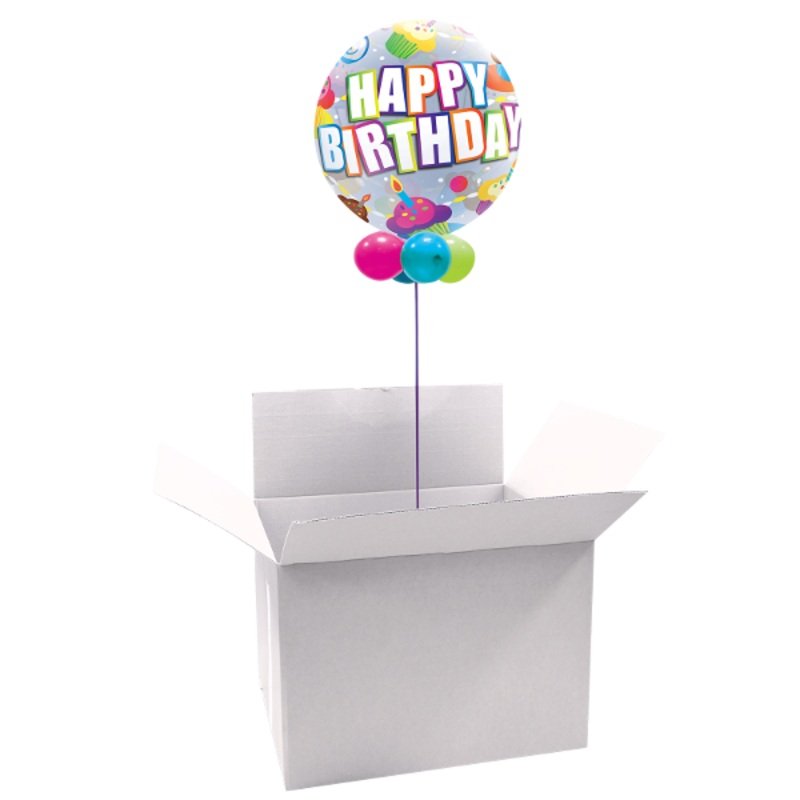 BUBBLE BALLOON BOX 60cm x 49cm x 42cm (PACK OF 10)