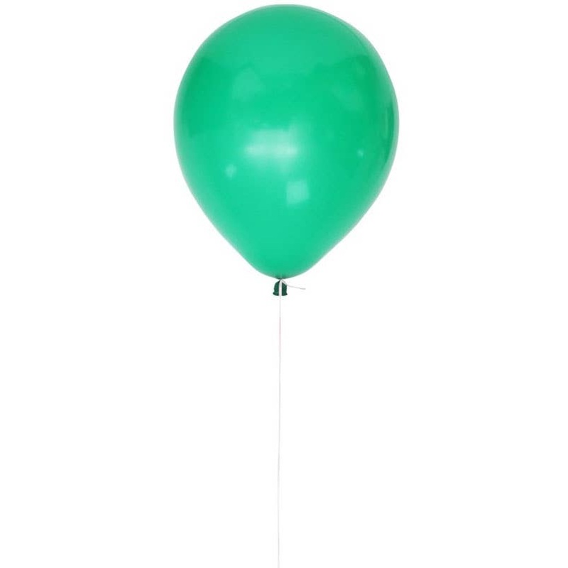 Emerald Green 25 Pack 30cm Latex Balloons