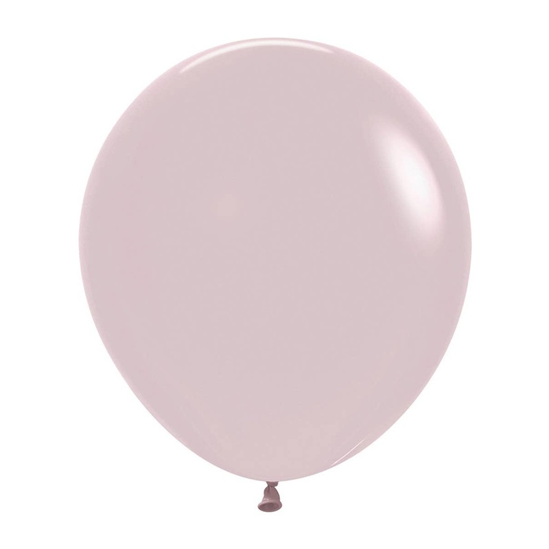 Pastel Dusk Rose 6 Pack 45cm Latex Balloons