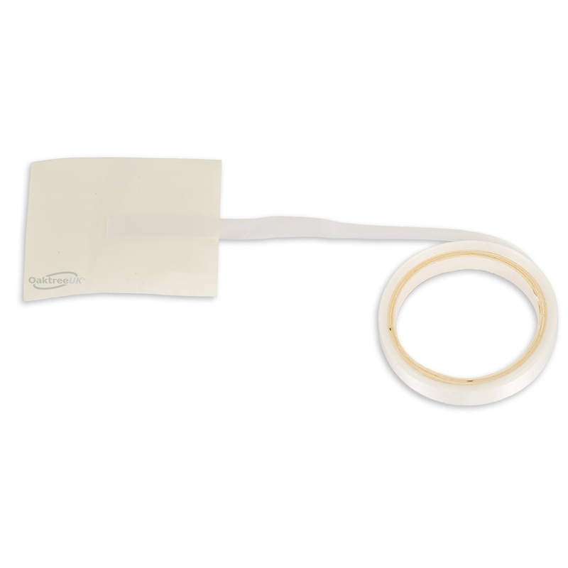 QUICK-STICK BALLOON RIBBON PRE-COILED WHITE 1.5M (50 PER BAG)
