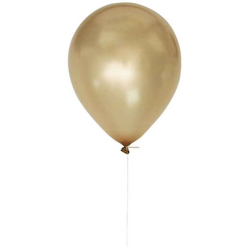 Sandcastle Gold 25 Pack 30cm Latex Balloons