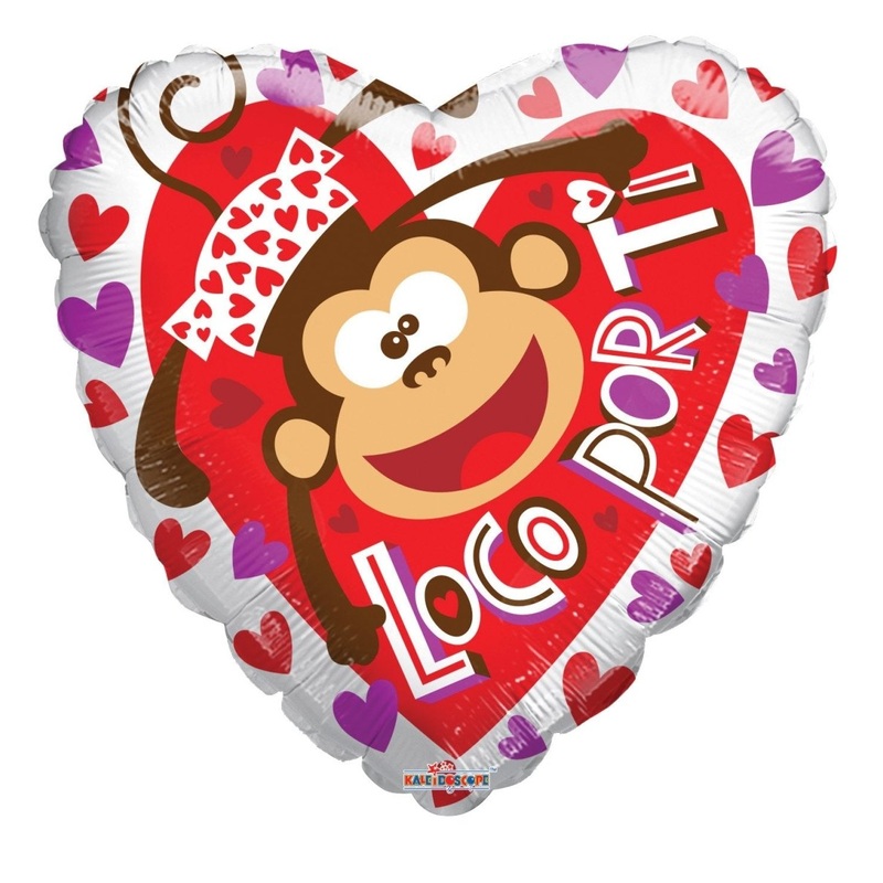 18" Changuito Loco Por Ti Balloon - (Single Pack). 35417-18