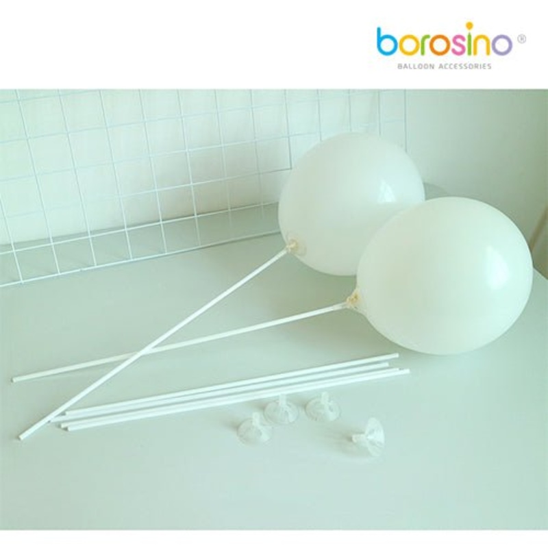 B802-40 Borosino Balloon Stick and Cup (Pack of 100)