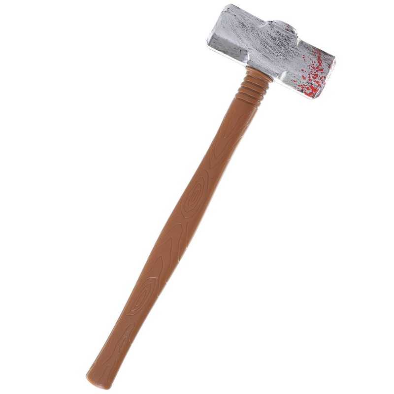 Bloody Sledge Hammer Costume Weapon