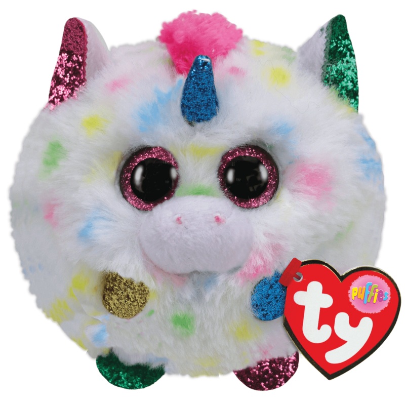 Harmonie Speckled Unicorn | Beanie Boo Puffies