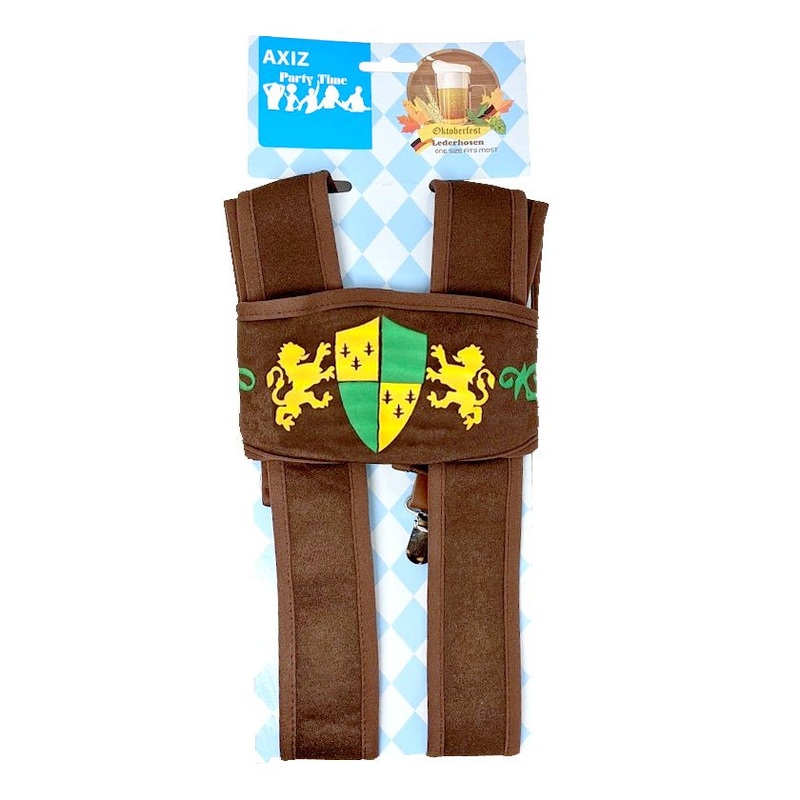 Mens Oktoberfest Lederhosen Suspenders