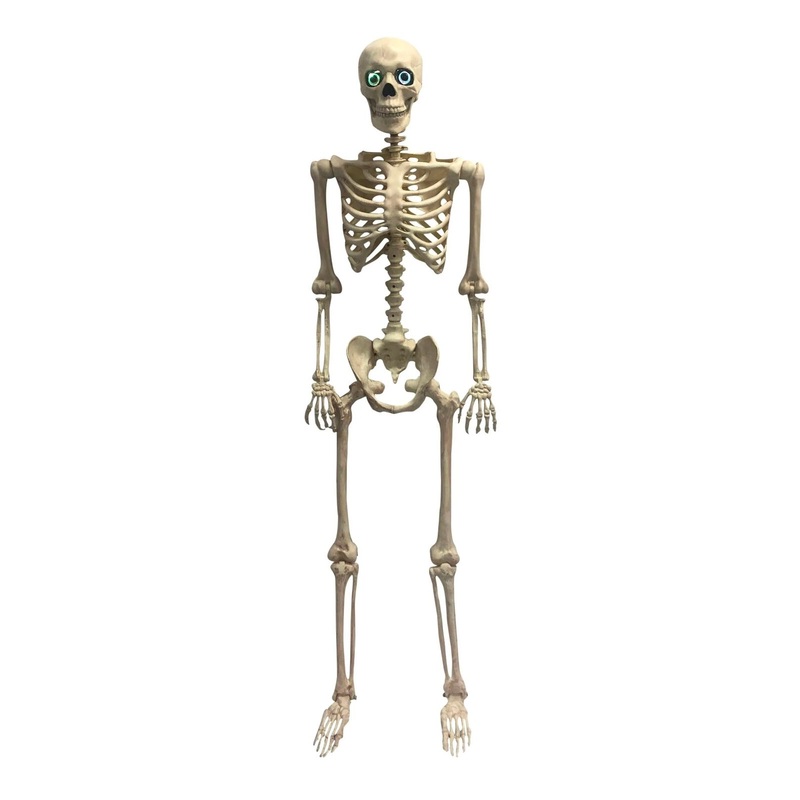 Sleleton 5FT Pose N Stay Led Eyes